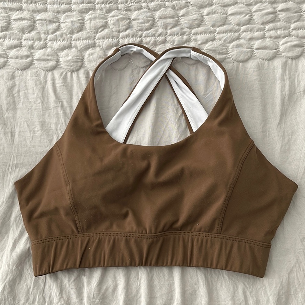 Size Small NVGTN Sports Bra White